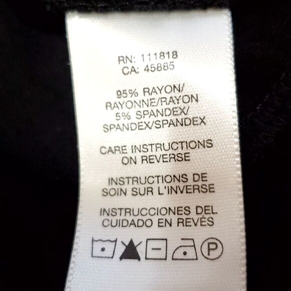 🔺️Michael Kors Black Braided Neckline Tanktop Small - Picture 8 of 9